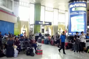 H-7 Lebaran, 11.400 Pemudik Tinggalkan Jakarta Lewat Stasiun Gambir