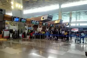 Puncak Arus Mudik Lebaran di Bandara Soetta Telah Lewat