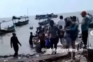 Polisi Sebut Tak Ada Kapal Tenggelam di Tanjung Pasir