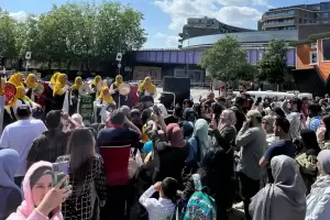 Annissaa Rebana Sukses Tampil di Festival Eid London