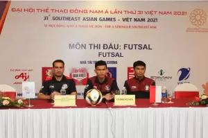Siasat Tim Futsal Indonesia vs Vietnam di SEA Games
