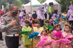 Ditlantas Polda Metro Jaya Edukasi 7.000 Anak PAUD dan TK Disiplin Berlalu Lintas