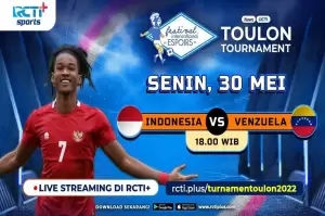 Link Live Streaming RCTI Plus: Saksikan Duel Sengit Indonesia U-19 vs Venezuela Hari Ini