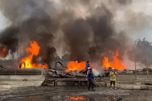 4 Kali Terbakar, Begini Kronologi Kebakaran Pabrik Tiner di Tangerang