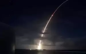 Baru 11 Detik Diluncurkan, Roket Minotaur Militer AS Meledak di Udara