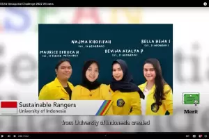 Lagi, 4 Mahasiswa UI Juara di ASEAN Geospatial Challenge 2022