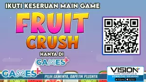 Ikuti Keseruan Main Game Fruit Crush di Games+!