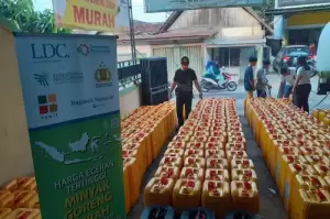 Holding BUMN Pangan Salurkan 62,5 Juta Liter Minyak Goreng di Semester I 2022