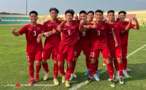 Timnas Vietnam U-16 Keluhkan Kualitas Lapangan Stadion Sultan Agung