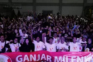 Ribuan Milenial Jabodetabek Bergabung dalam Gerakan Ganjar Pranowo Presiden 2024