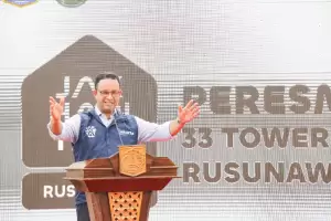 Bangun 33 Tower Rusunawa Selama Jabat Gubernur DKI, Anies: Konsistensi Itu Memberikan Hasil