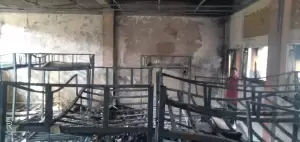 Kamar Santri Ponpes Al Ihsan Baron Bogor Terbakar