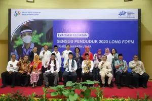 BPS Jakarta Utara Gelar Evaluasi Kegiatan SP 2020 Long Form di Ancol