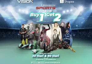 Sambut 9.9, Vision+ Bagikan Promo Buy 1 Get 2 di Shopee 9.9 Super Shopping Day