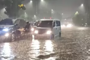 Banjir Rendam Jalan dan Permukiman di Jakarta, Ini Lokasinya