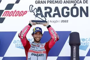 Hasil MotoGP Aragon 2022: Enea Bastianini Juara, Marquez Nyaris Kecelakaan