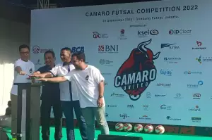 Exco FFI Donny Ferdiansyah dengan Bangga Buka Camaro Futsal Competition IV 2022