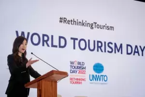 Top! Di Forum World Tourism Day, Angela Tanoesoedibjo Paparkan Upaya RI Perkuat Ekosistem Pariwisata Pascapandemi