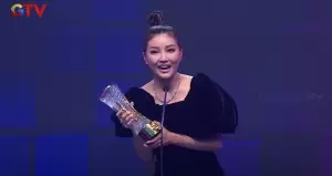 Keren! The Onsu Family Menangkan Penghargaan Selebriti Favorit di Malam Puncak Video Content Creator Awards 2022 GTV