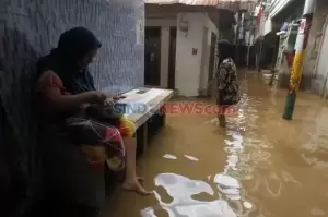 Kali Ciliwung Meluap, 33 RT di Jakarta Kebanjiran