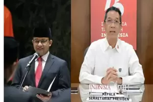 Anies Gelar Pertemuan Tertutup dengan Pj Gubernur DKI Heru Budi