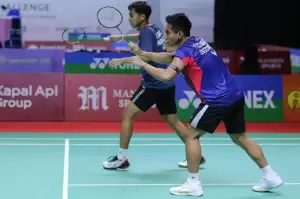 Bentrok Duo Jepang di Final IIC 2022, Rahmat/Pramudya Target Juara