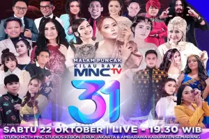 Kolaborasi 2 Panggung Spektakuler Hadirkan Kemegahan di Konser Malam Puncak Kilau Raya MNCTV 31