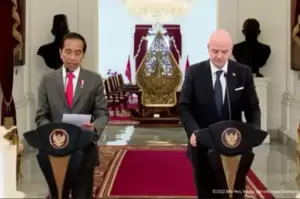 Ini 3 Poin Krusial Hasil Pertemuan Jokowi dengan Presiden FIFA Gianni Infantino