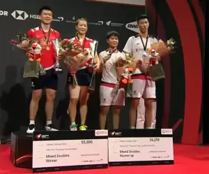 Zheng/Huang Juara Ganda Campuran Denmark Open 2022