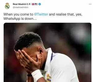 WhatsApp Down Langsung Trending Topic Twitter, Sampai Diledek Real Madrid
