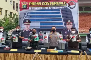 Polres Jakarta Barat Musnahkan 60 kg Sabu dan 101.000 Pil Ekstasi