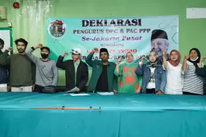 DPC PPP Jakarta Pusat Deklarasikan Dukungan untuk Ganjar Pranowo Jadi Capres