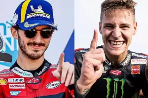 Penentuan Juara Dunia di MotoGP Valencia 2022: Bagnaia vs Quartararo, Minim Rekor di Ricardo Tormo