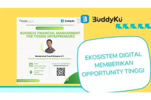 BuddyKu x Kalbis Institute: Kelola Keuangan Bisnis untuk Pengusaha Muda, Daftar di Link Ini