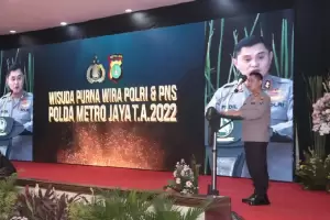 260 Anggota Polri dan PNS Tinggalkan Polda Metro Jaya