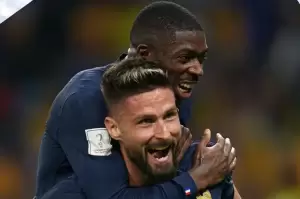 Hasil Prancis vs Australia: Sempat Tertinggal, Les Bleus Unggul di Babak Pertama