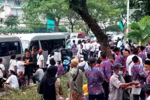 Acara Nusantara Bersatu Bubar, Arus Lalu Lintas di Sekitar GBK Macet