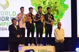 Target Terlampaui di Kejuaraan Dunia Wushu Junior 2022, Airlangga: Bukti Kesamaan Visi, Komitmen dan Profesionalisme
