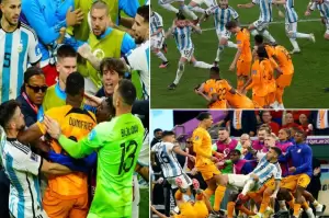 7 Drama Menegangkan yang Memanaskan Duel Belanda vs Argentina