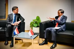 Bertemu PM Belanda, Jokowi Bahas Kerja Sama Investasi dan Transisi Energi