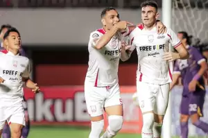Hasil Liga 1: Fernando Rodriguez Brace, Persis Paksa Persik Tutup Paruh Musim di Dasar Klasemen