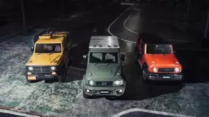 Suzuki Jimny Berdandan Jadi Mercedes G-Class dan Land Rover Defender