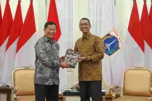 Dikunjungi Ketua IKAL Lemhannas, Heru Budi: Banyak Masukan Teruskan Pembangunan Jakarta