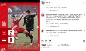 Timnas Indonesia Gagal di Piala AFF 2022, Netizen Serbu Instagram PSSI