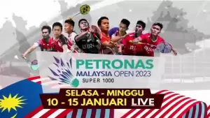 Saksikan 17 Wakil Indonesia Siap Berlaga di Malaysia Open 2023, Live di iNews!