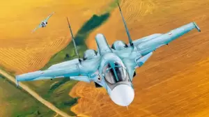 Rusia Uji Coba 3 Pesawat Tempur Pengebom Su-34M/M2 di Medan Perang Ukraina