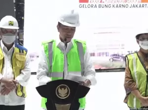 Jokowi Nyatakan Pembangunan IMS GBK Selesai, Jadi Stadion Tertutup Terbesar di Indonesia