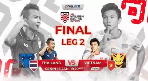 Jadwal Final Piala AFF 2022 Thailand vs Vietnam, Senin (16/1/2023) Live di iNews!