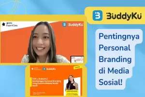 BuddyKu x Glints Edukasi Generasi Muda Bangun Personal Branding Powerful di Media Sosial