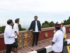 Jokowi Resmikan Jalan Pintas Batas Kota Singaraja-Mengwitani